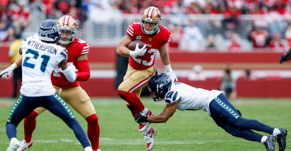 Christian McCaffrey will play for 49ers against Seahawks, per report