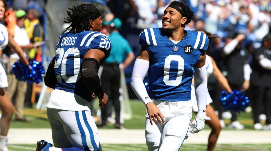 Colts safety Cam Bynum breaks out viral C-Nova dance after interception