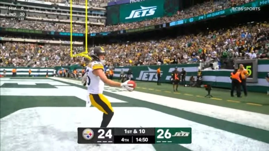 Even Aaron Rodgers Was Surprised Ben Skowronek Scored The Steelers’ First Touchdown