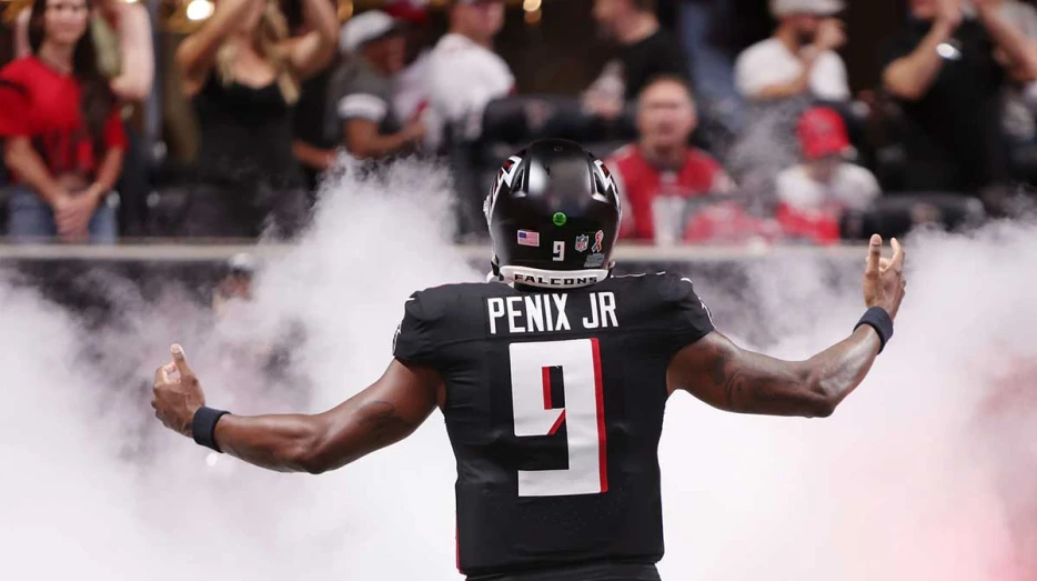 Falcons QB Michael Penix Jr.’s diving TD a throwback to Indiana days