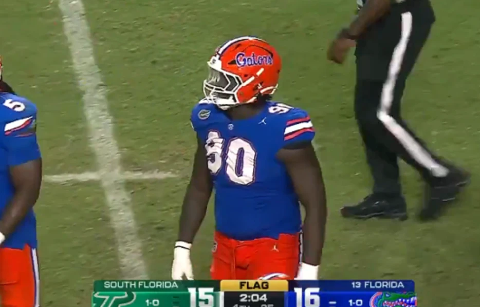 Florida Gators Player May Have Cost Team Game By Spitting On USF Player Late In 4th Quarter