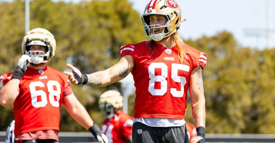George Kittle has been ruled out with an injury