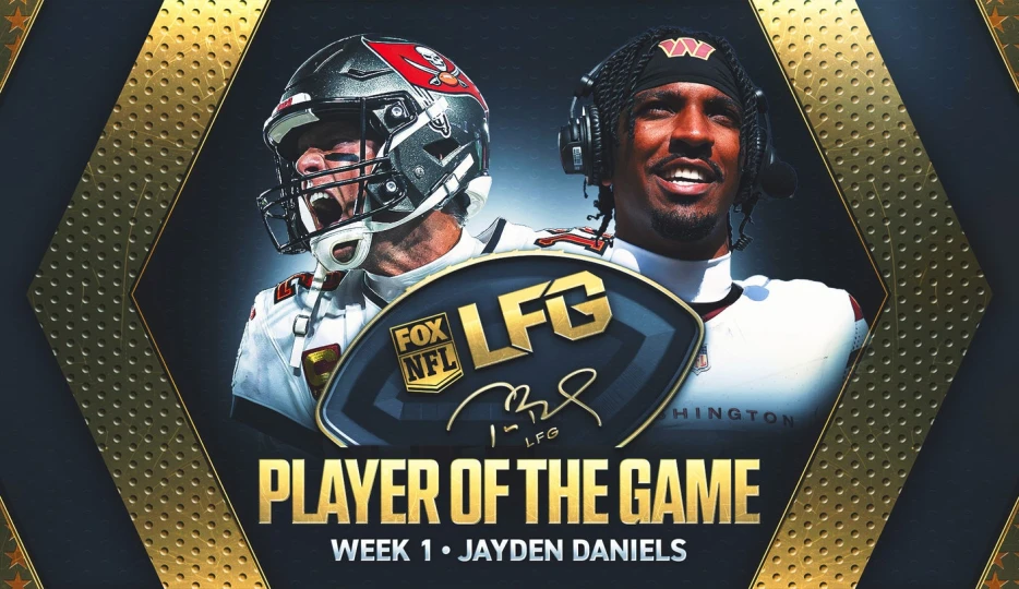 Jayden Daniels Takes Home Tom Brady's LFG Player of the Game In 'Sloppy' Win