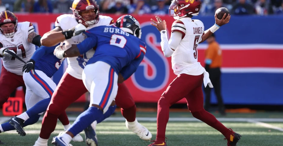 Washington Commanders vs New York Giants Inactives