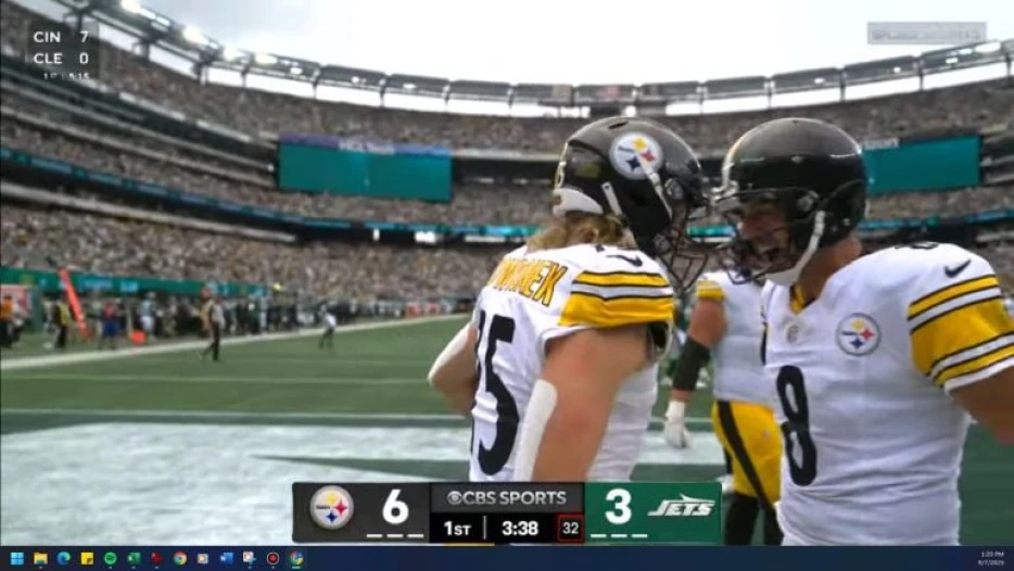 Watch: Steelers Record First Week One Opening-Drive TD In 16 Years