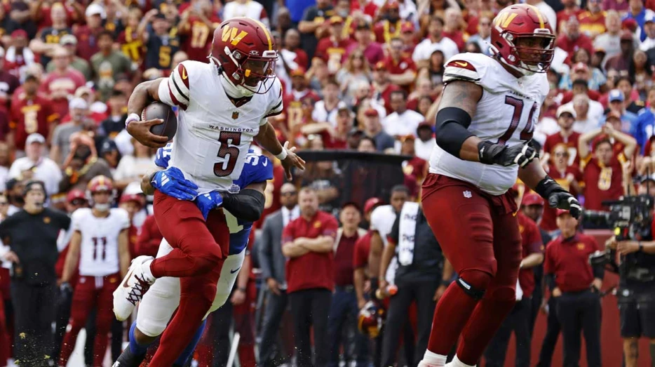 What Commanders’ Jayden Daniels told Tom Brady about ‘sloppy’ Week 1 win