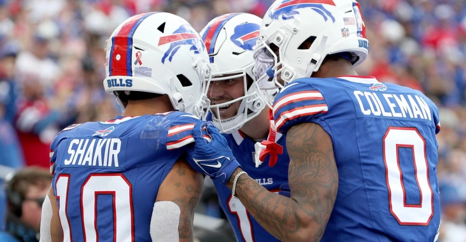 Who will lead the Buffalo Bills in receiving yards vs. Baltimore Ravens?