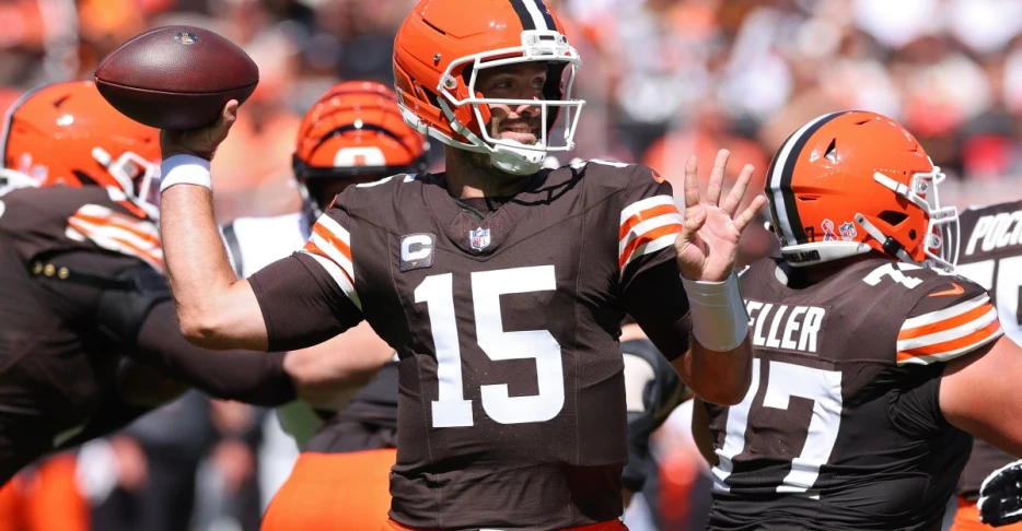 Browns’ Joe Flacco gets brutally honest on backbreaking drops-to-INTs