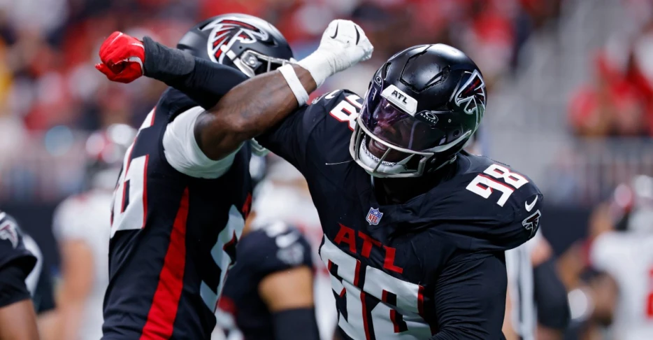Falcons snap counts from a Week 1 loss to the Bucs