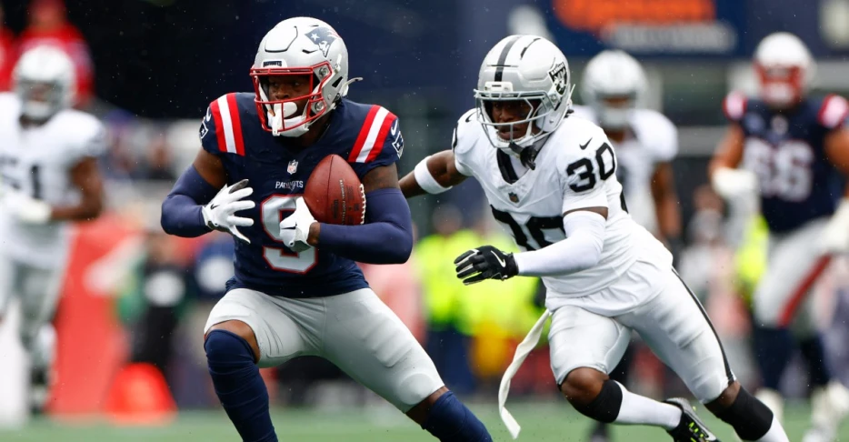 Kayshon Boutte flashes first-round talent in Patriots’ season opener