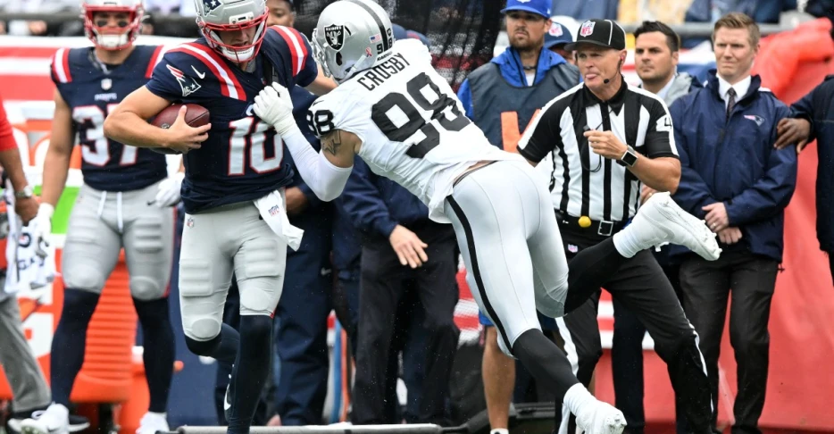 Key Stats: Raiders vs Patriots