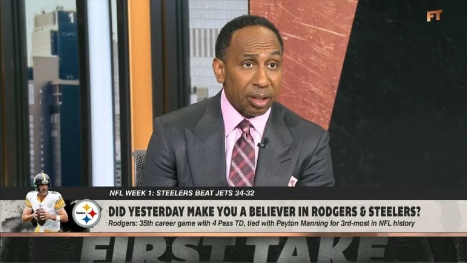 Stephen A. Smith Reacts To Steelers’ Week One Win