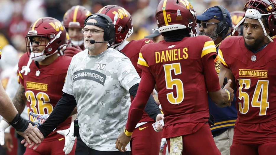 Commanders HC Dan Quinn shuts down concern over Jayden Daniels’ wrist injury