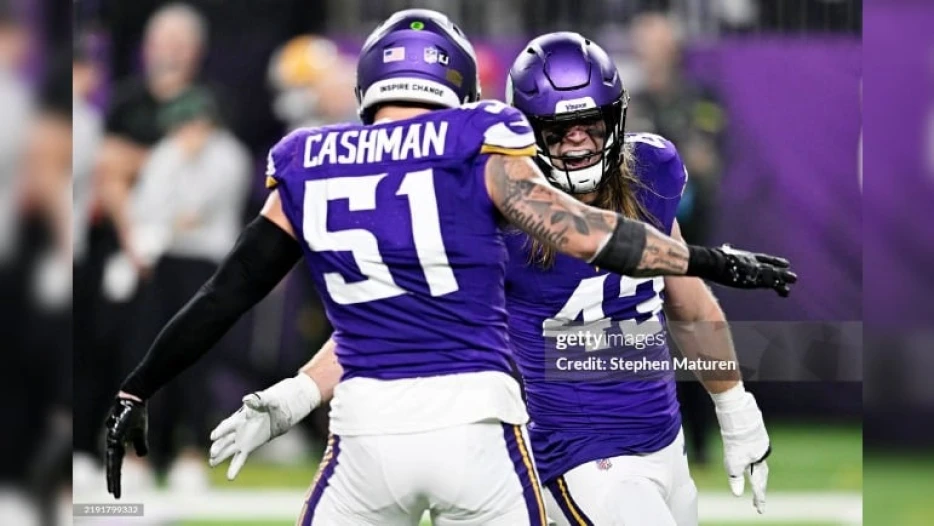 Vikings Place Two Players On IR, Ruling Them Out For Steelers Game