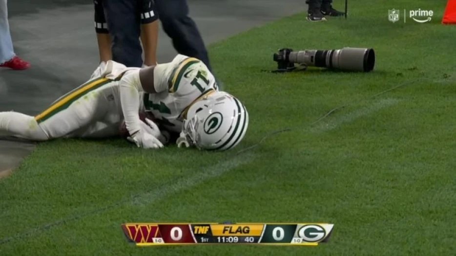 Packers WR Jayden Reed Suffers Broken Collarbone