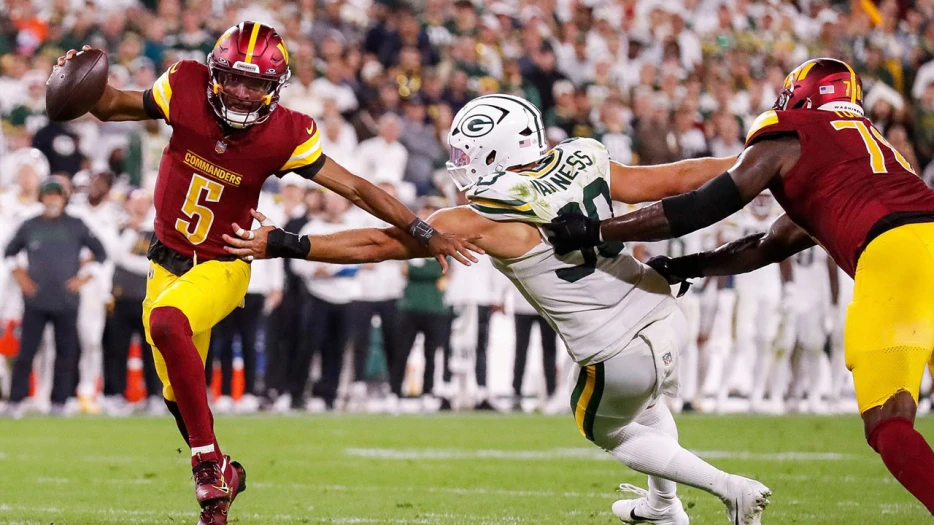Stat shows Packers’ pass rush was unlike anything Commanders’ Jayden Daniels has seen
