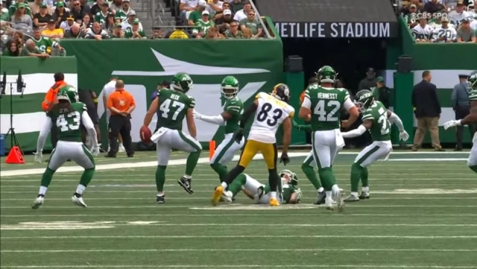 NFL Fines Connor Heyward For Late Hit In Week 1