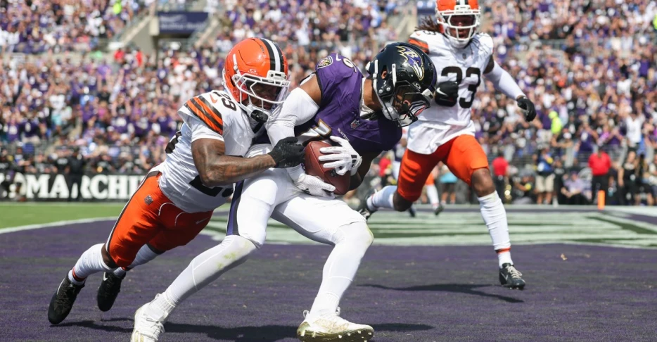 Flacco Fever takes a big hit, as Baltimore Ravens beat Cleveland Browns 41-17