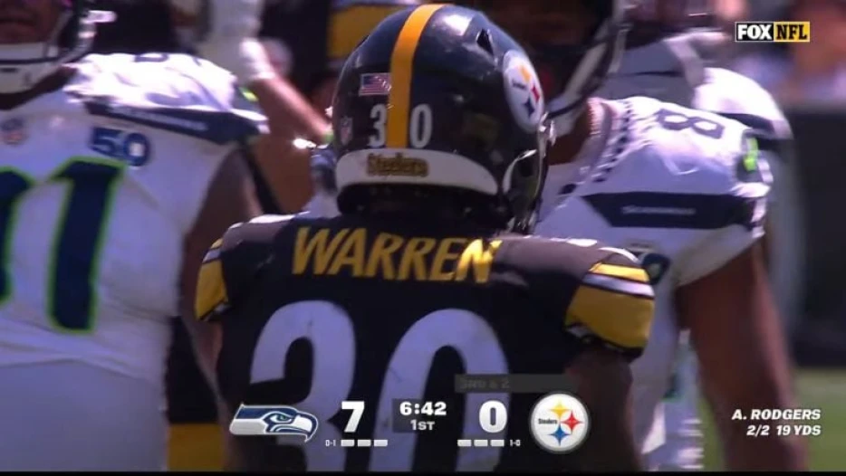 Tomlin ‘Certain’ Jaylen Warren Can Handle Bigger Workload