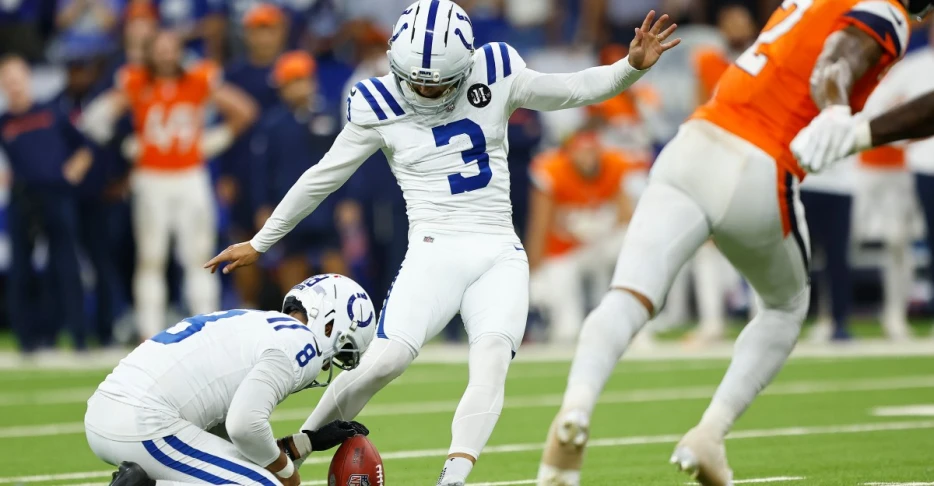 Colts catch enormous break with leverage penalty that gifts Spencer Shrader second chance to bury game-winning FG in 29-28 walk-off win over Broncos