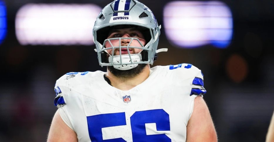 Report: Cowboys center Cooper Beebe out 6-8 weeks with high-ankle sprain