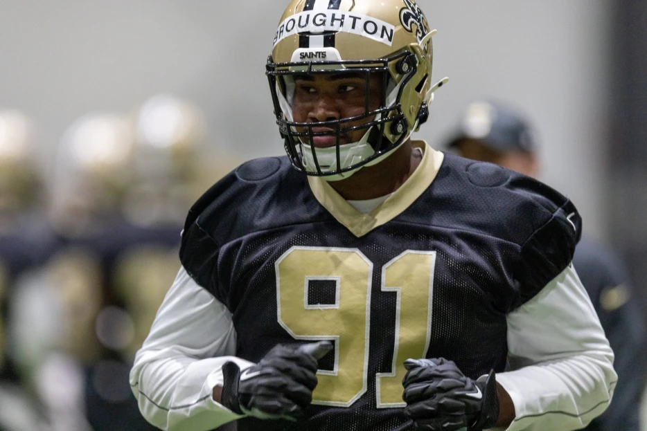 Saints Rookie DT Vernon Broughton Likely Out For Season