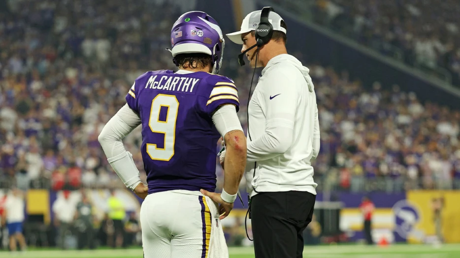 Vikings’ JJ McCarthy tumbles back to Earth in 2nd NFL start