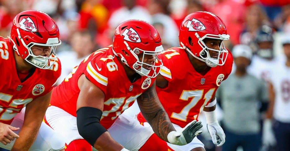 After 2 games, the left side of the offensive line is showing great promise