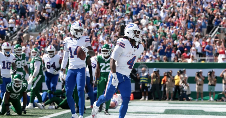 Breaking down James Cook’s 44 yard touchdown run for the Bills against the Jets