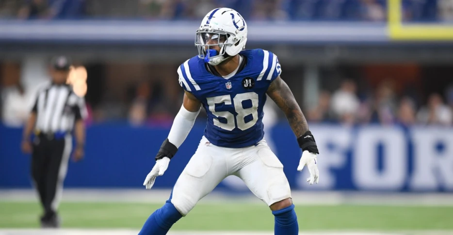 Colts announce promotion of linebacker and signing of center to practice squad