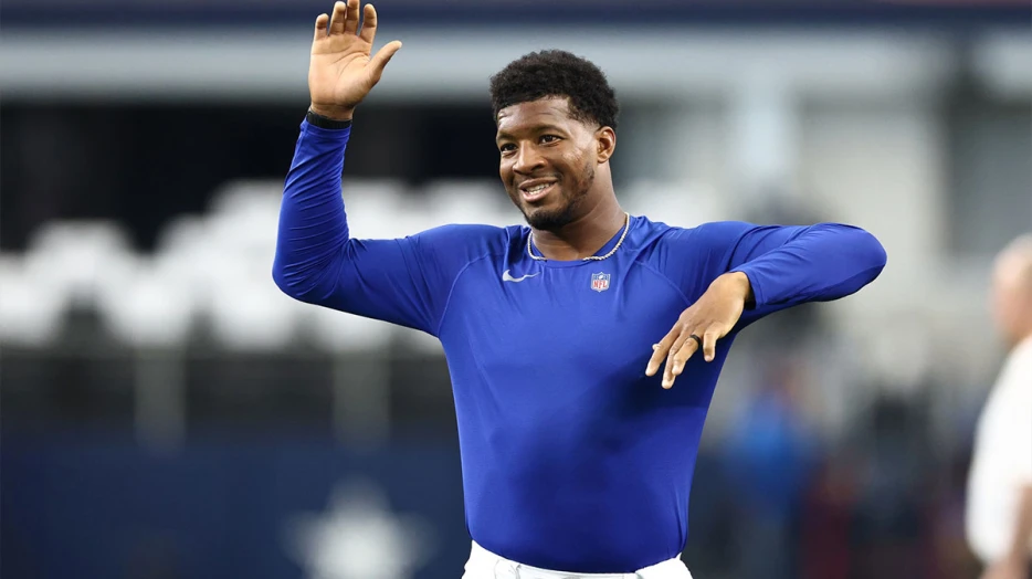 Giants’ Jameis Winston shares uplifting moment with young ‘superstar’ fan after Cowboys loss
