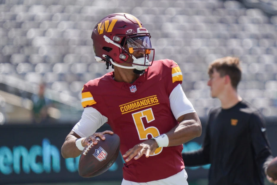 Jayden Daniels Diagnosed With Knee Sprain, Week 3 Status In Doubt