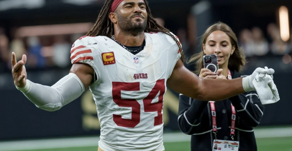 Fred Warner claims Week 2 honor after standout display