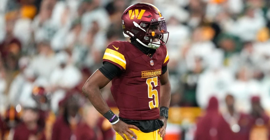Jayden Daniels not practicing Wednesday before Raiders’ game