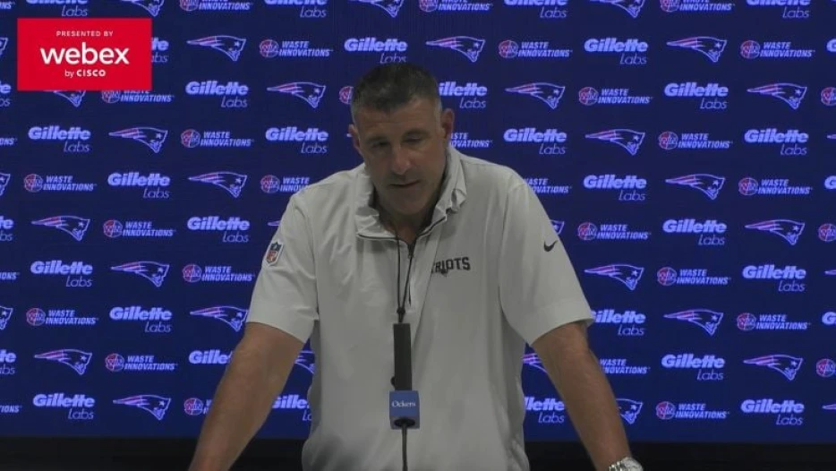 Patriots Head Coach Mike Vrabel Offers Key To Beating Steelers
