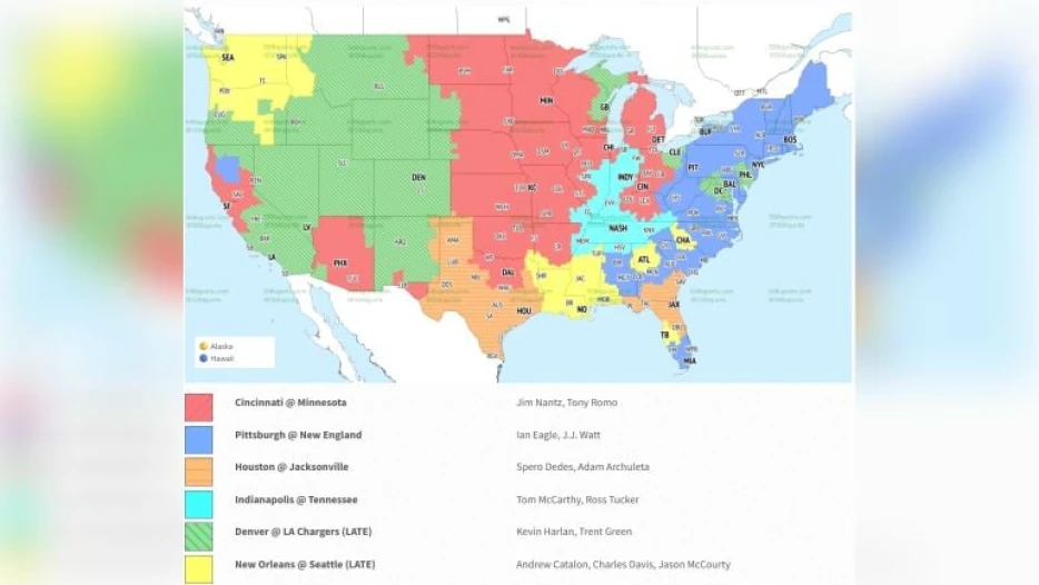 Steelers-Patriots Week 3 Broadcast Limited To East Coast Markets