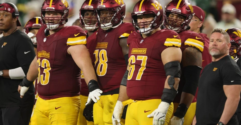 Daily Slop – 18 Sep 25 – Commanders offensive line ranked 12th overall by Pro Football Network