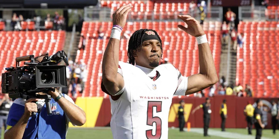Commanders’ Marcus Mariota to start as Jayden Daniels ruled out for Week 3