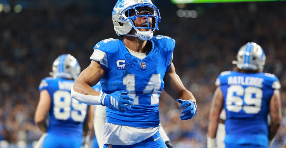 Lions News: Amon-Ra St. Brown wins FedEx Air &amp; Ground Player of the Week