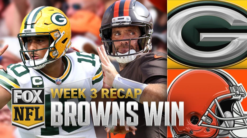 "Improbable victory in Cleveland" - Kevin Kugler &amp; Daryl Johnston react to Brown's win over Packers