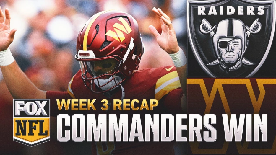 Raiders vs. Commanders: How to watch, TV schedule, streaming and more