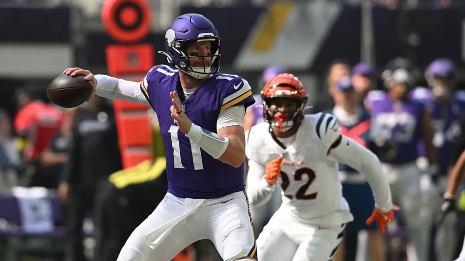 Vikings’ Carson Wentz wants you to know he just ‘had a blast’ vs. Bengals