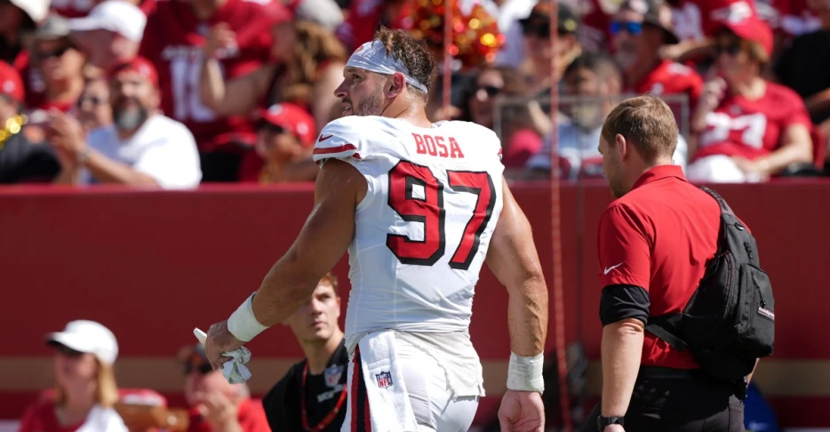 49ers snap counts &amp; grades: What life without Nick Bosa looks like