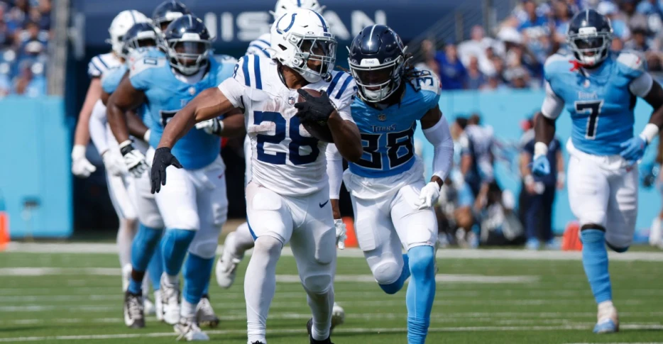 Colts star RB Jonathan Taylor terrorizes Titans in blowout 41-20 road win