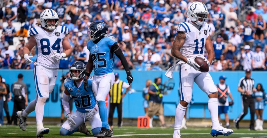 Michael Pittman said the Titans didn’t look like they wanted to play today in warmups