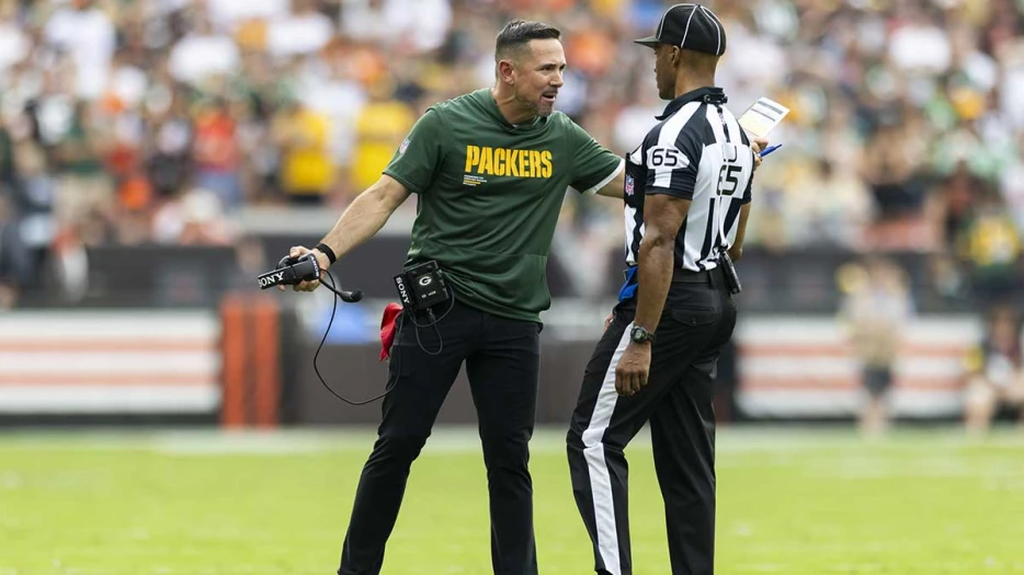 Packers’ Matt LaFleur responds to undefeated season distractions after Browns loss
