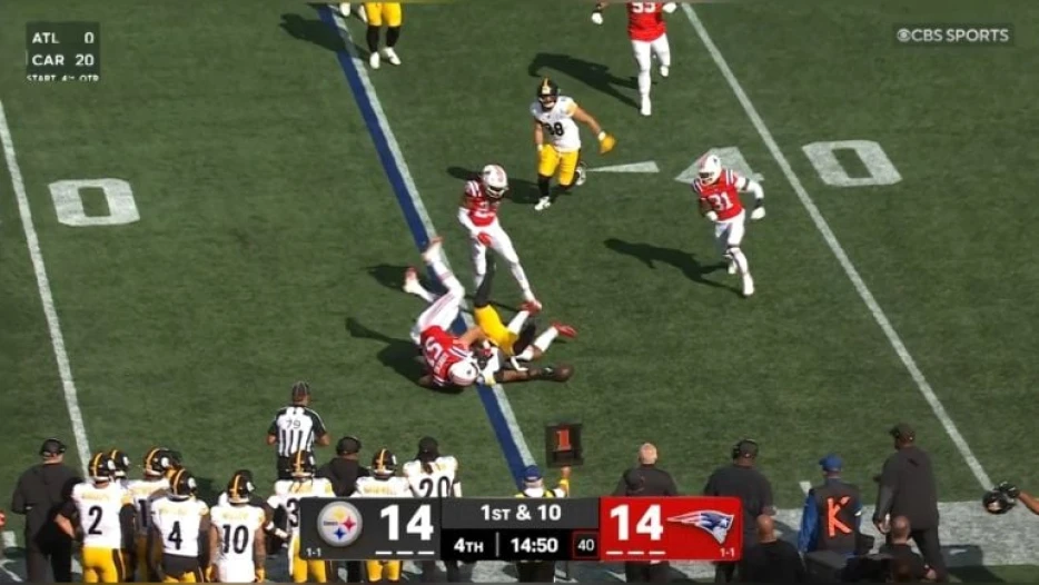 The Forgotten Play That Helped The Steelers Beat The Patriots