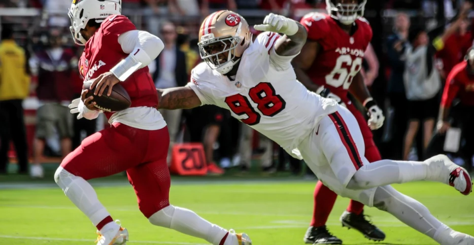 6 winners and 3 losers from the 49ers Week 3 win over the Cardinals: The arrow is pointing up for Mykel Williams