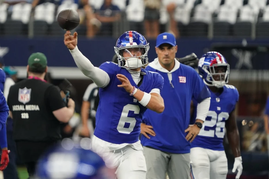 It’s Jaxon Dart Time; Giants Turn to Rookie, Is Wilson Trade Bait?
