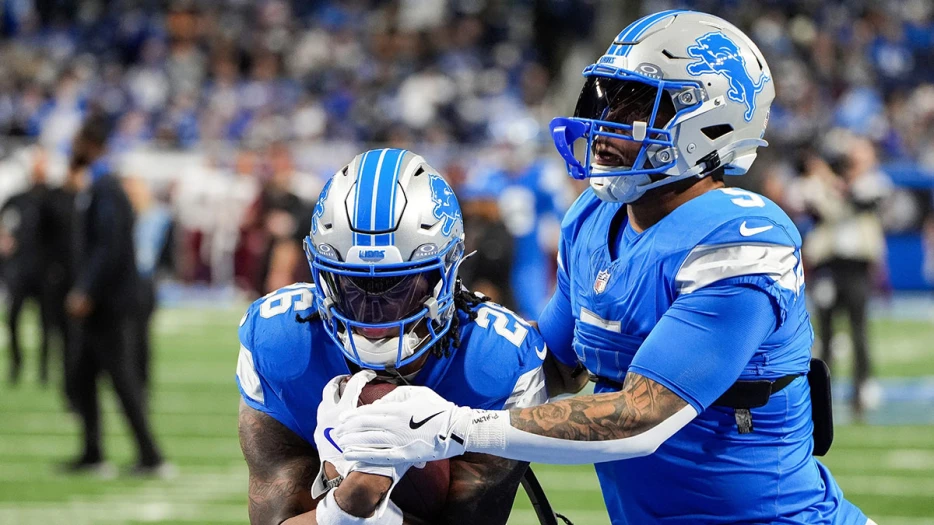Lions’ Jahmyr Gibbs, David Montgomery set new record with TDs vs. Ravens